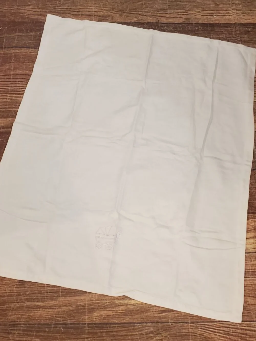 Matouk Luxury Baby embroidered off-white baby blanket